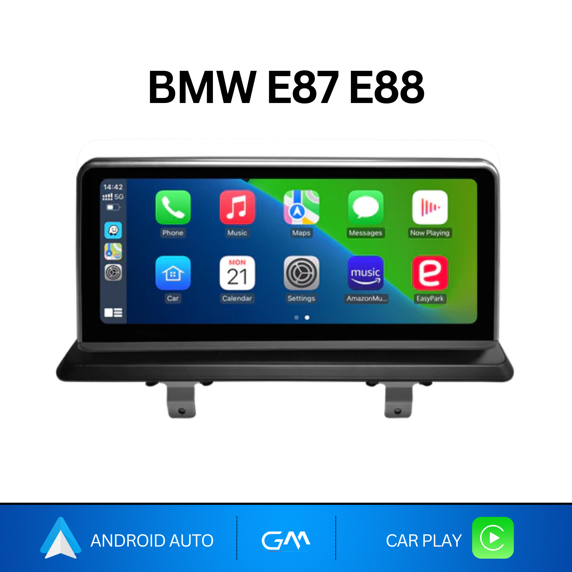 German Mods UK CarPlay/Android screen head unit for BMW | German Mods UK