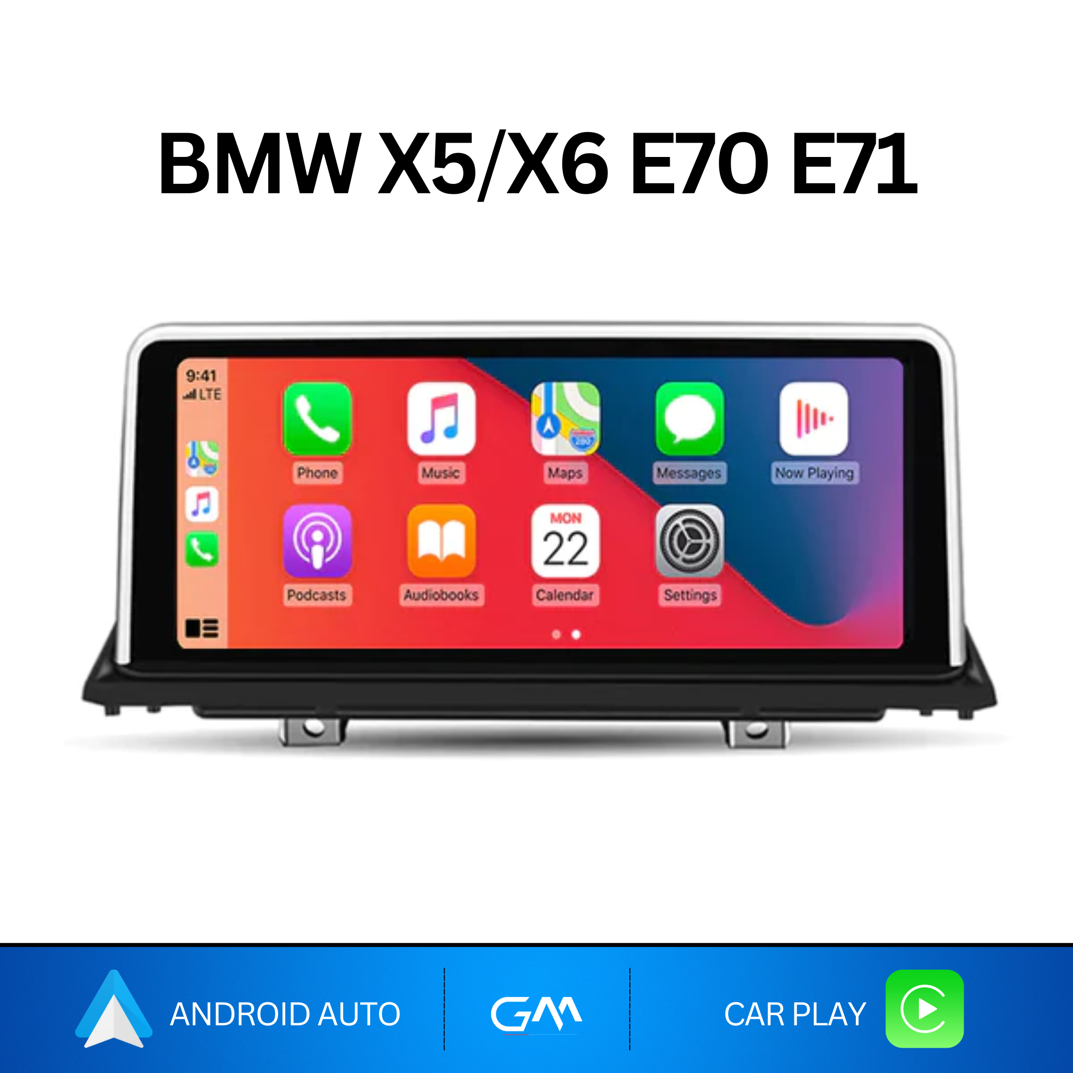 BMW Android screen head unit by German Mods UK