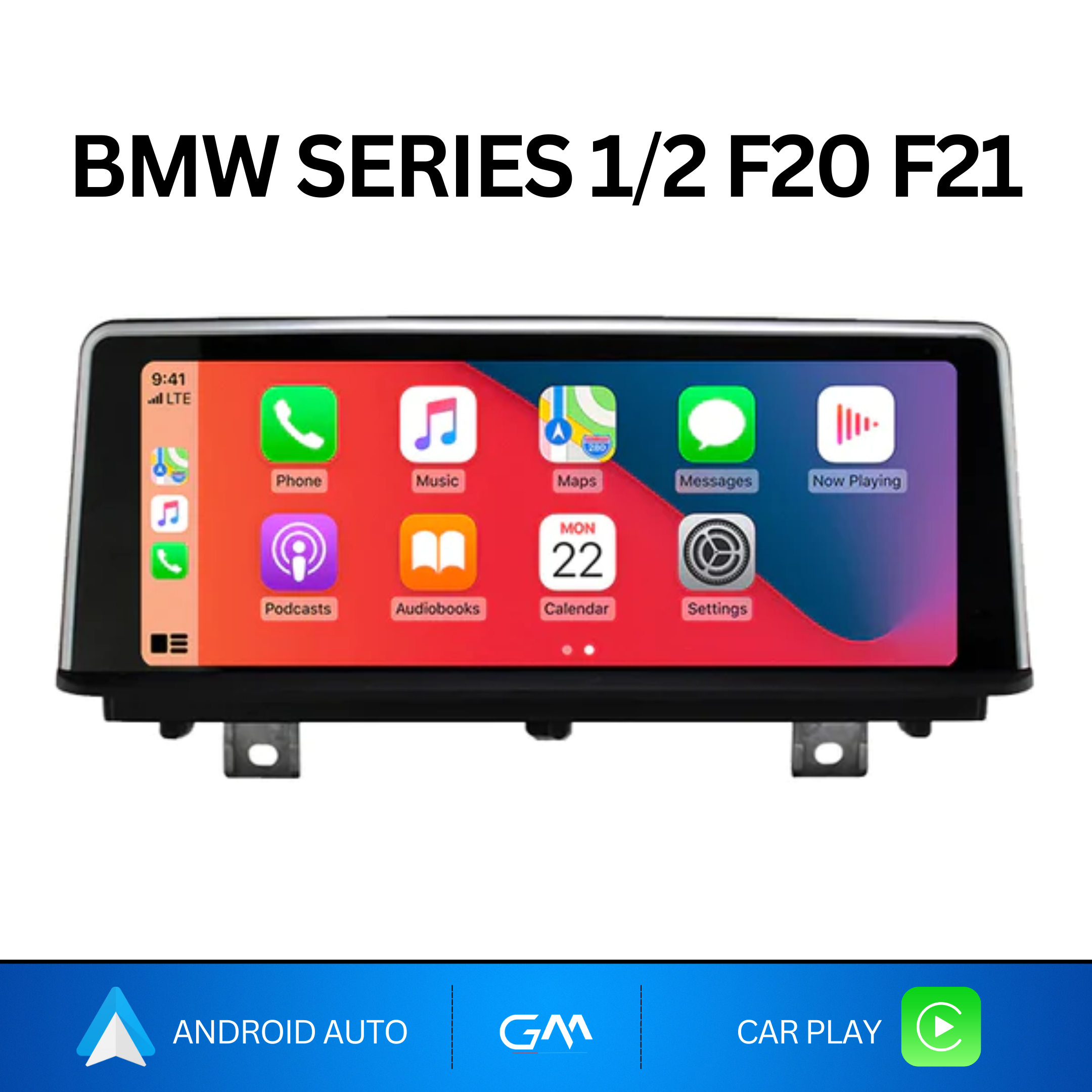 Advanced Android screen head unit for BMW by German Mods UK