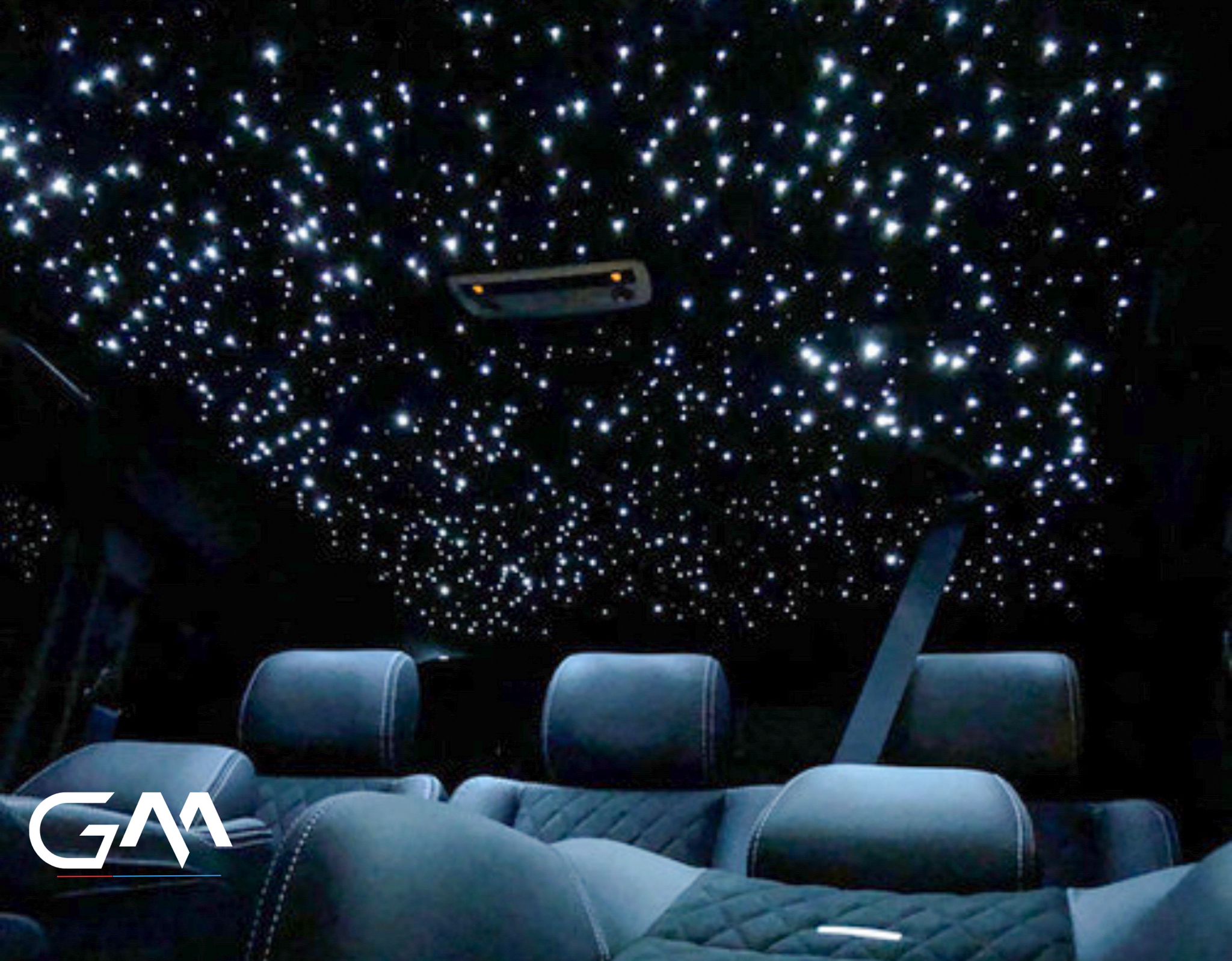 Starlight headliner for cars, fiber optic star ceiling roof kit, custom starlight roof installation, luxury starlight headliner upgrade, LED star roof for Mercedes BMW Audi, Rolls-Royce style starlight headliner, car interior starlight ceiling light kit, ambient roof lighting system, star ceiling lights for vehicle interior, starlight headliner retrofit, DIY starlight roof kit, multicolor starlight headliner for car interiors, starlight LED roof light with remote control.