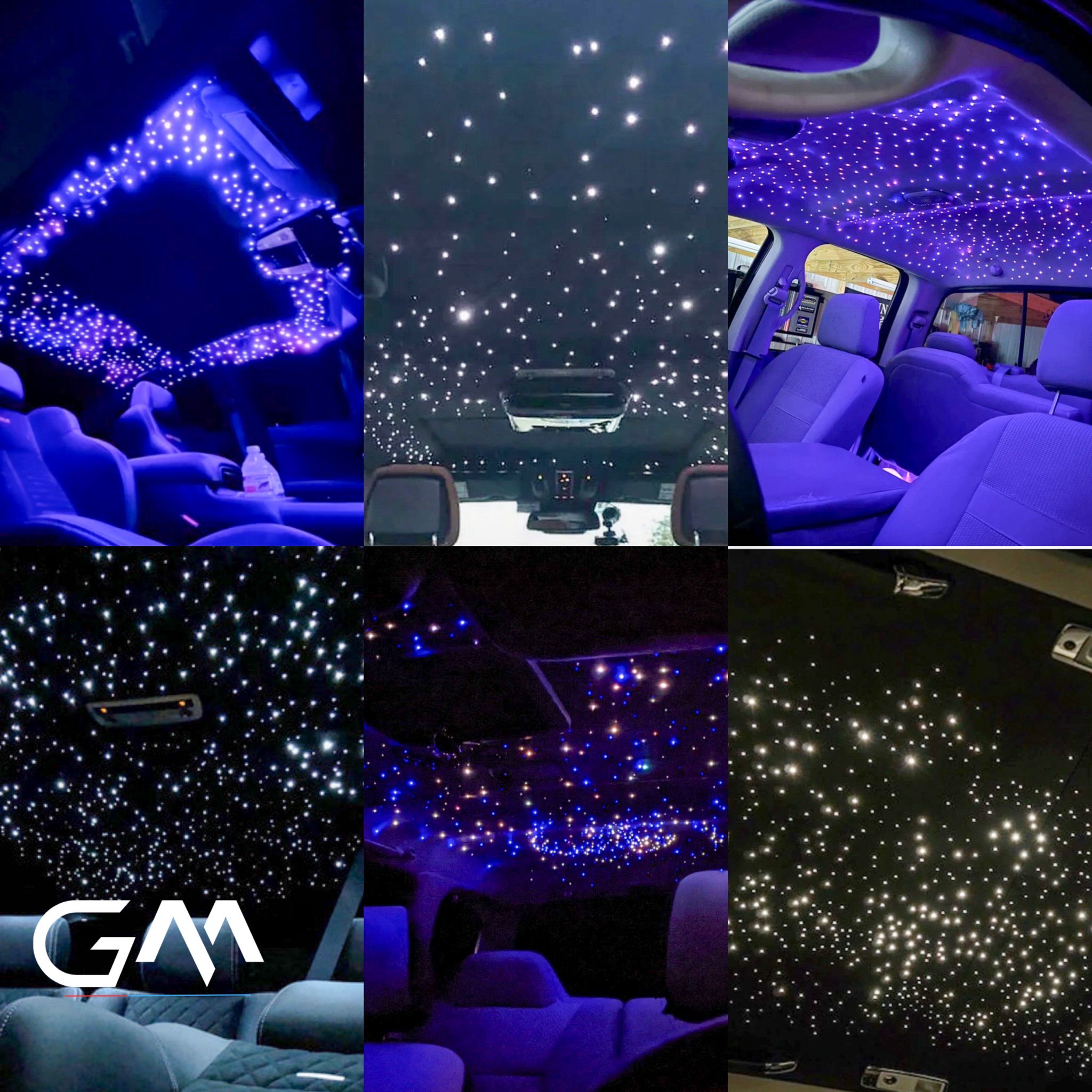 Starlight headliner for cars, fiber optic star ceiling roof kit, custom starlight roof installation, luxury starlight headliner upgrade, LED star roof for Mercedes BMW Audi, Rolls-Royce style starlight headliner, car interior starlight ceiling light kit, ambient roof lighting system, star ceiling lights for vehicle interior, starlight headliner retrofit, DIY starlight roof kit, multicolor starlight headliner for car interiors, starlight LED roof light with remote control.