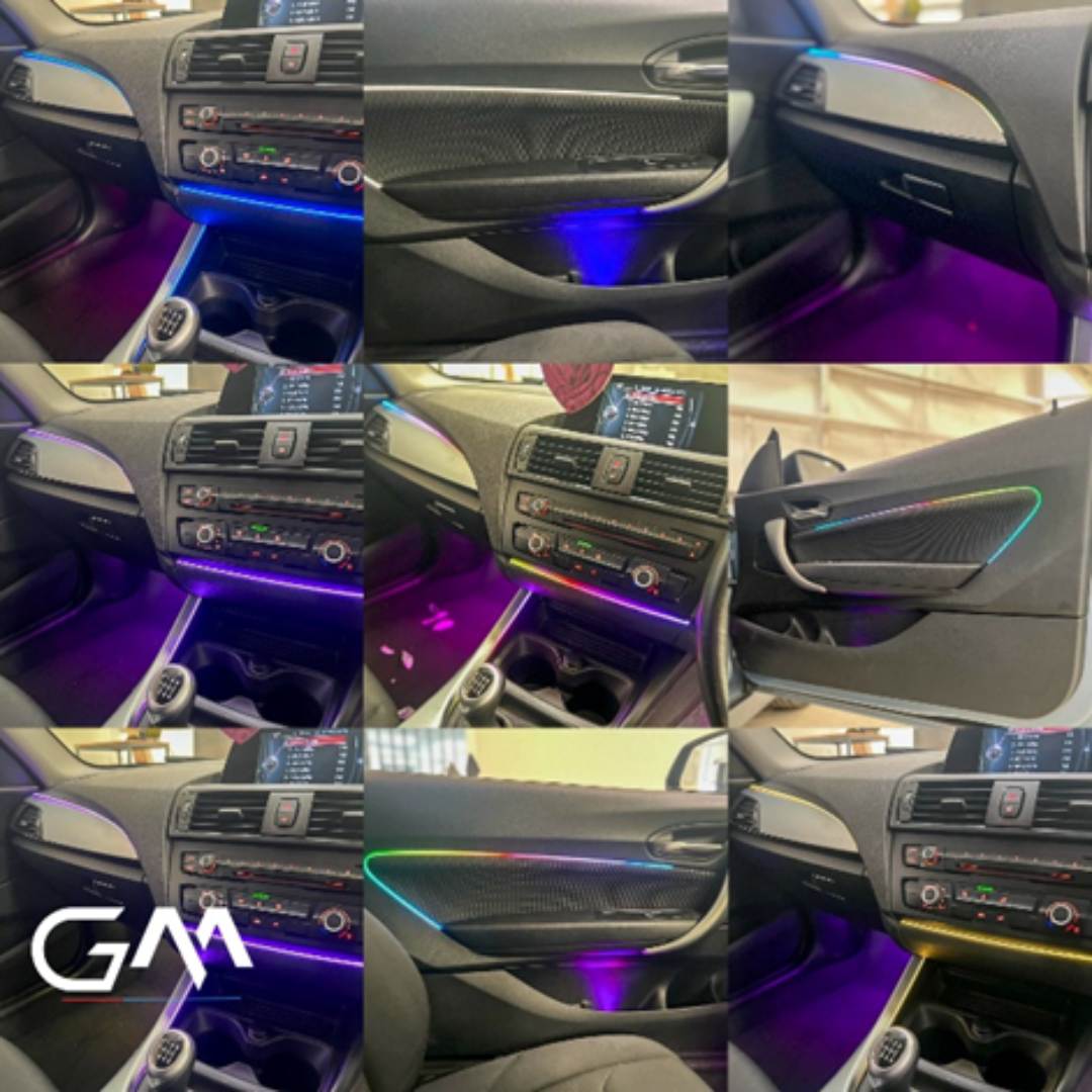 Universal ambient lighting kit for cars, plug and play ambient light kit, RGB ambient lighting for all vehicles, universal LED interior light kit, car interior ambient light strips, 12V ambient light kit for dashboard and doors, DIY ambient lighting for cars, universal ambient lighting upgrade, multicolor ambient light kit for car interiors, universal ambient kit with app control, easy install ambient light kit, ambient mood lighting for cars, car LED ambient universal fit.