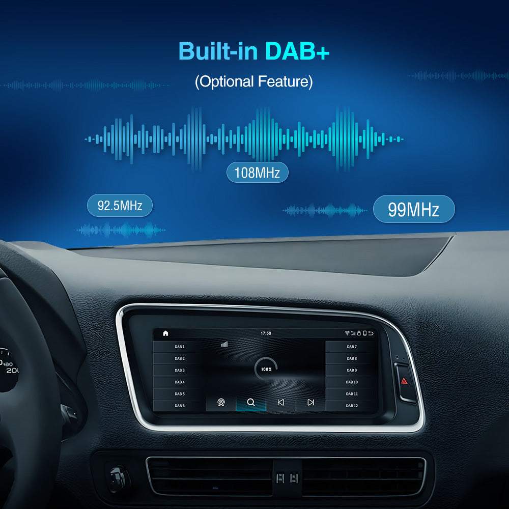 CarPlay/Android Auto Interface for Audi A4 A5 S4 S5 RS4 RS5 Q5 - alternate view