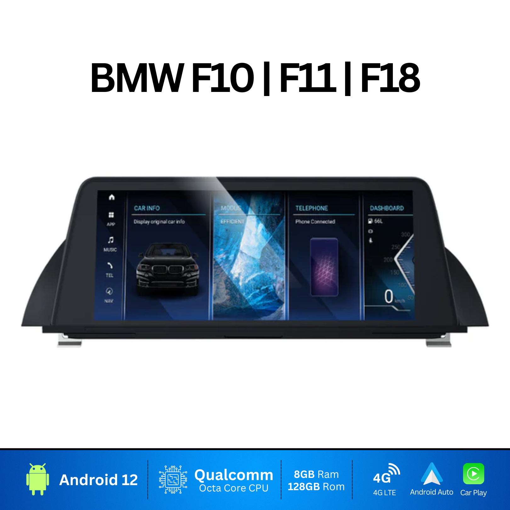 User-friendly CarPlay/Android screen head unit for BMW from German Mods UK