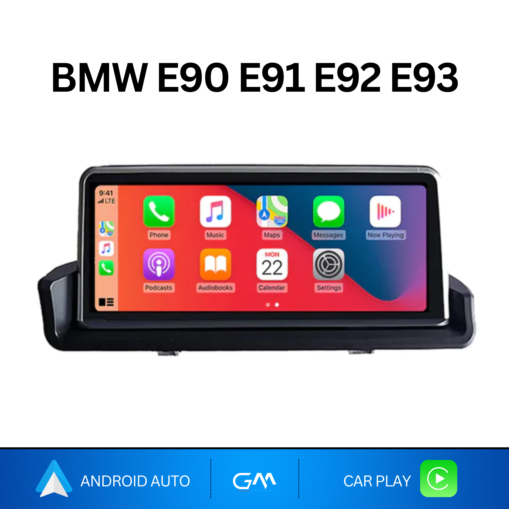 BMW 3 Series E90 E91 E92 E93 — CarPlay Screen
