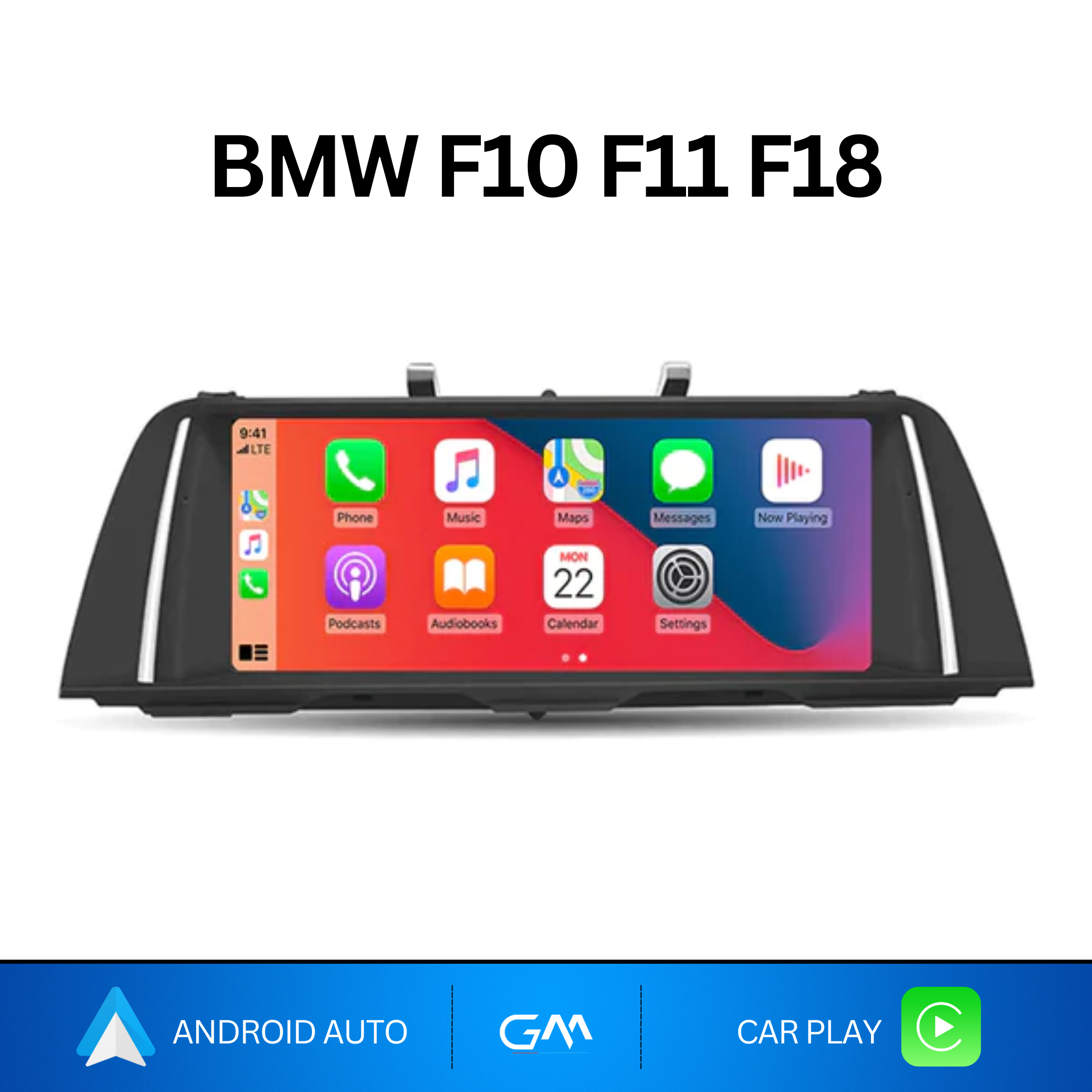 BMW 5 Series F10 F11 F18 — CarPlay Screen