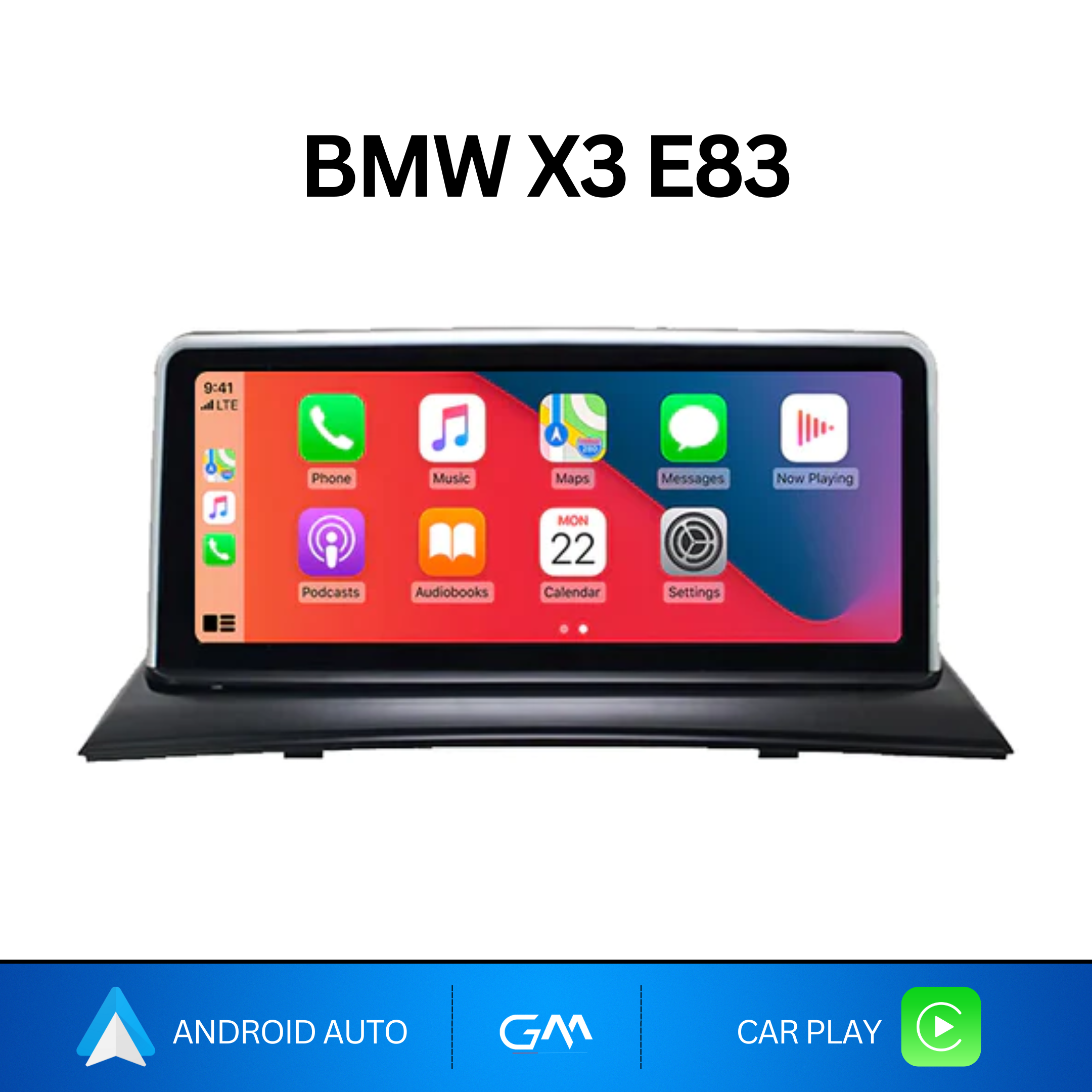 BMW X3 E83 — CarPlay Screen