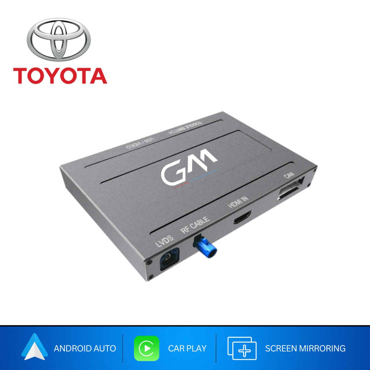 Toyota CarPlay/Android Auto MMI