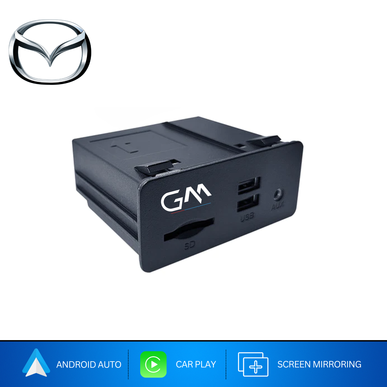 Wireless CarPlay MMI Box for seamless smartphone integration for Mazda