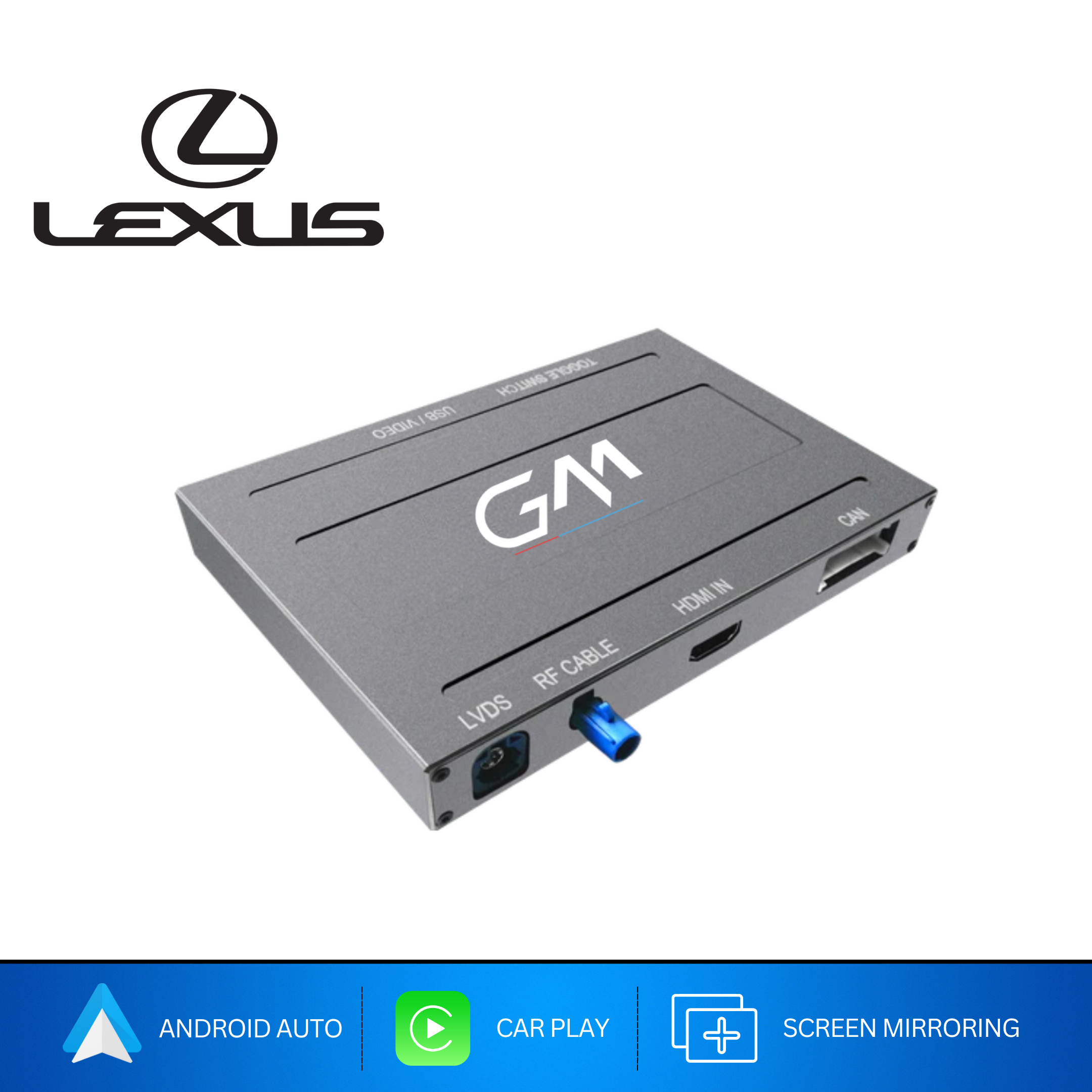 LEXUS CarPlay/Android Auto MMI