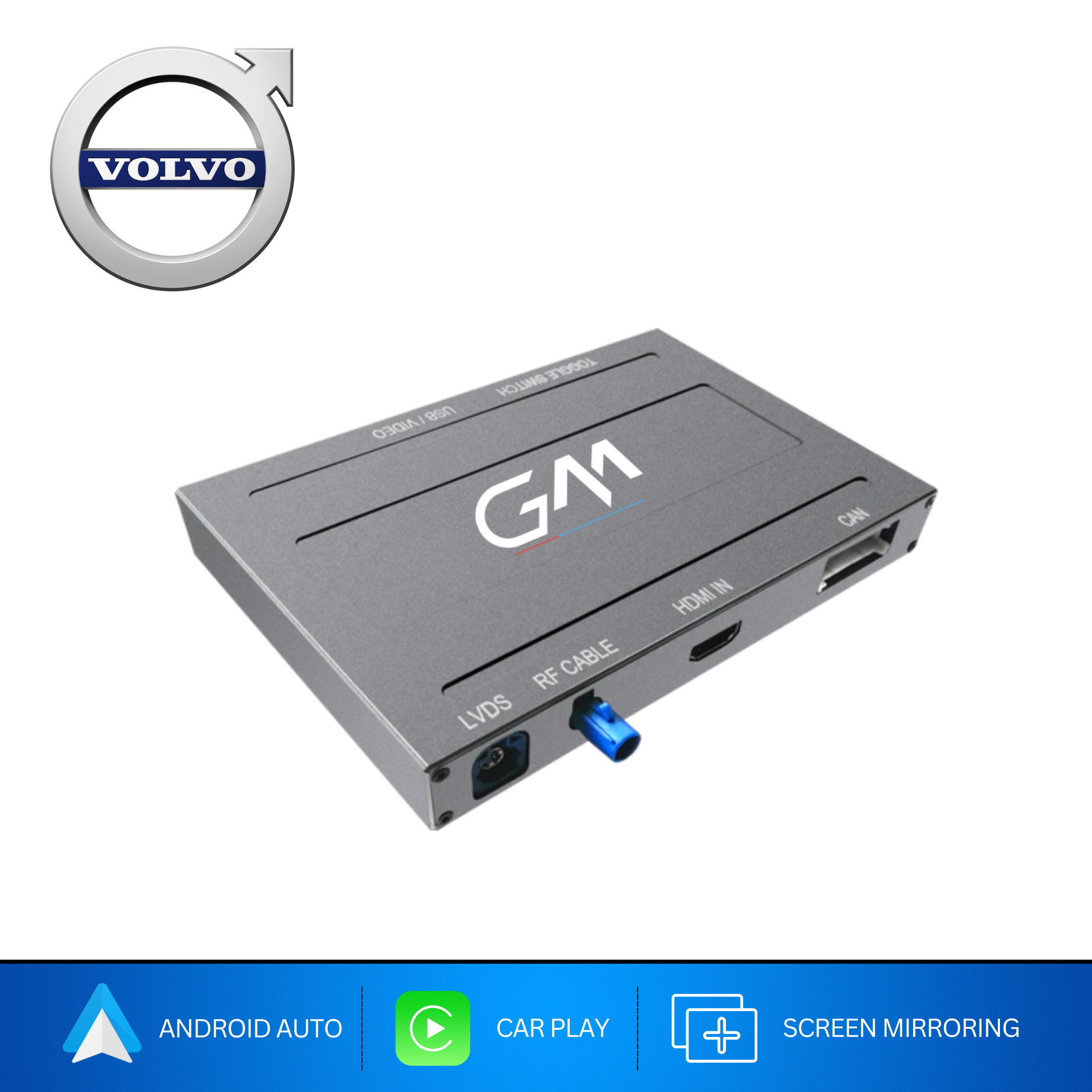 Volvo CarPlay/Android Auto MMI